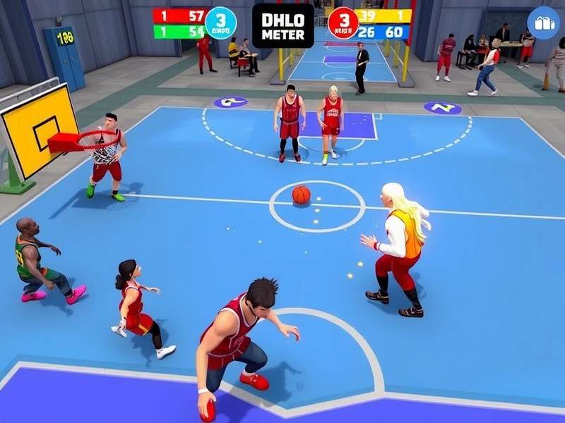 Basket Blitz Dhol Dunkers Gameplay